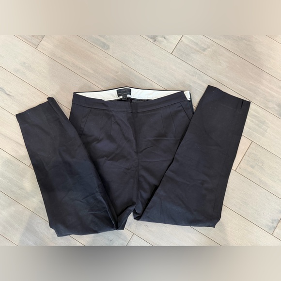 J.Crew Black Slim Fit Martie Pants, black, size 6 - Picture 4 of 6